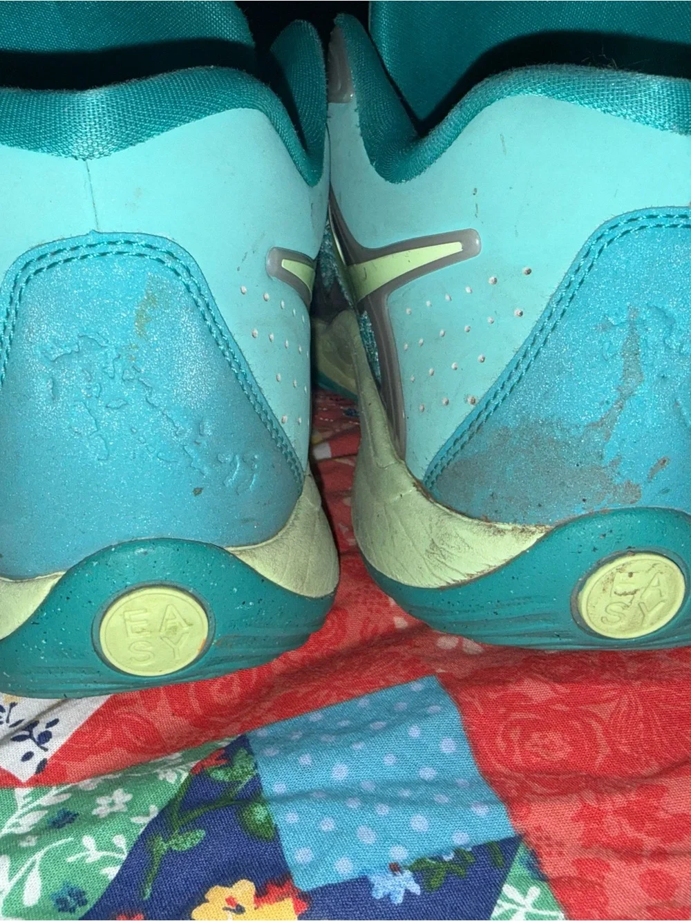 Nike Teal KD Men's Athletic Shoes